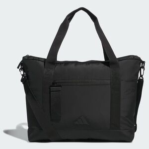 Adidas ALL ME 3 TOTE Black travel tote with removable adjustable crossbody strap